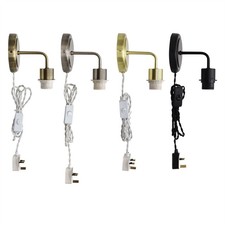 Modern Bedside Plug in Wall