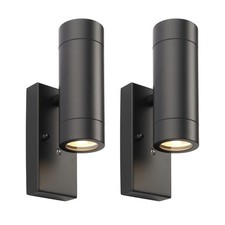 Set of 2 Black Up Down Twin