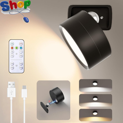 Wall lights rechargeable - wall, no