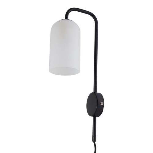 Modern black plug - plug, in
