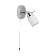 Modern Polished Chrome & Glass