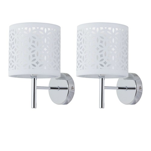 Set modern chrome - of, wall