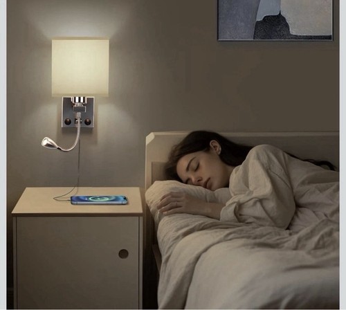 Bedside wall light led - wall,