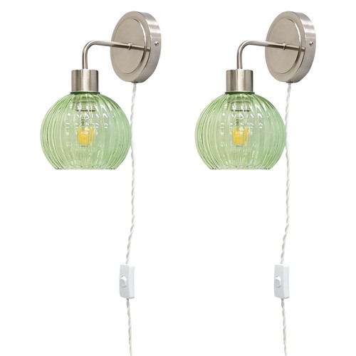 Set satin nickel plug - 2,