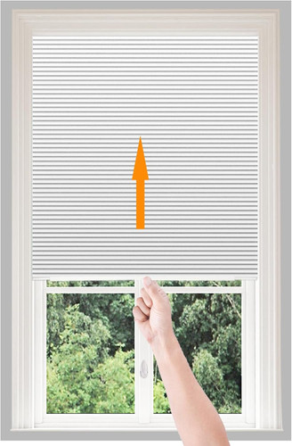 Window shades pull - pull, down