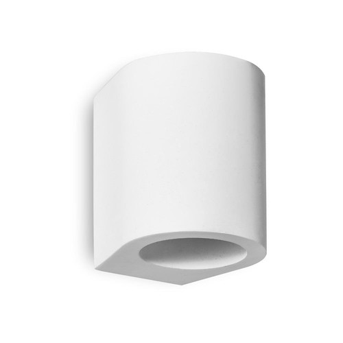 White plaster down wall - white,