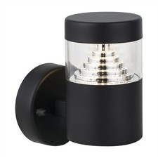 Modern Black LED Outdoor Porch