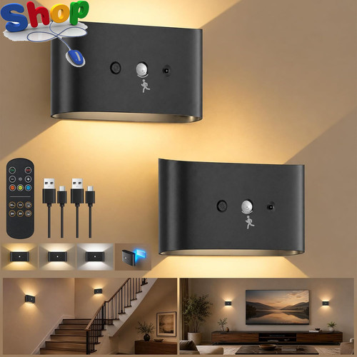 Rechargeable wall lights - wall,