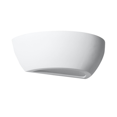 Modern white wall light - white,