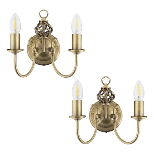 Set antique brass classic - 2,