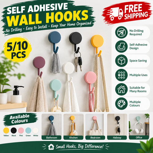 10pcs self adhesive wall - self,
