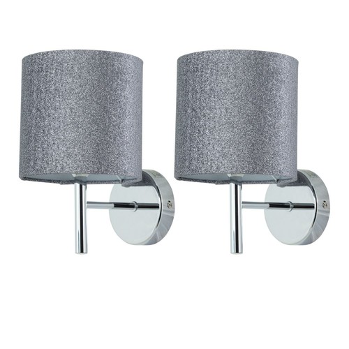 Set modern chrome wall - set, of