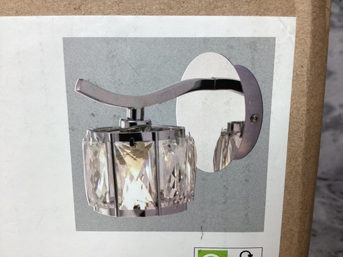 Dunelm modern polished chrome - modern,