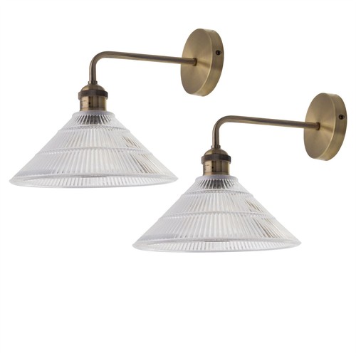 Set antique brass - antique, wall