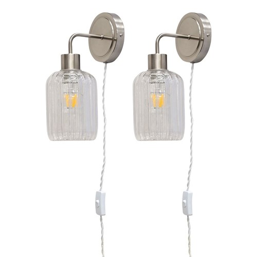 Set modern satin nickel - of,