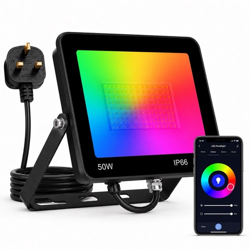 Led floodlight 50w smart - led,