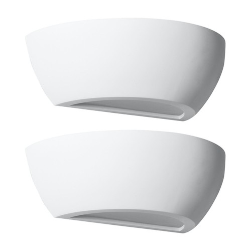 Set modern white wall - set,